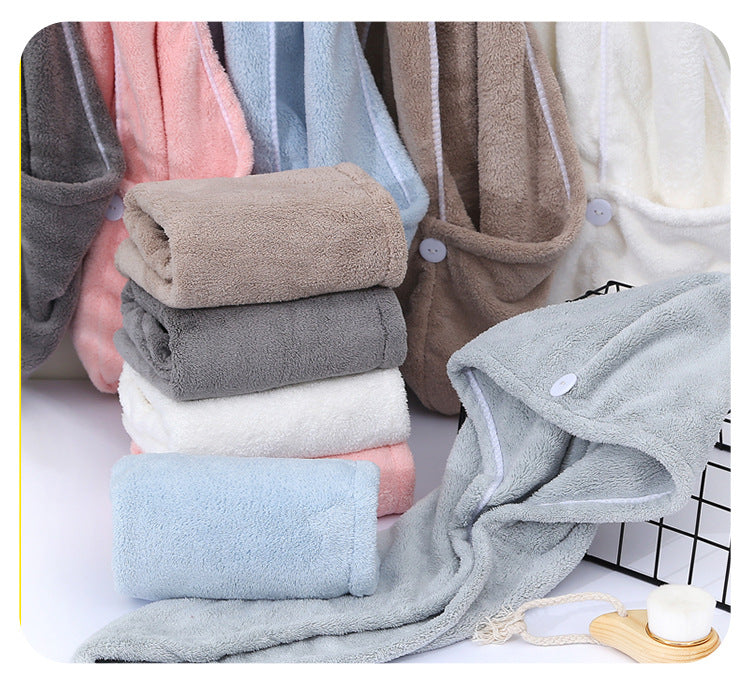 Microfiber Quick Dry Hair Cap