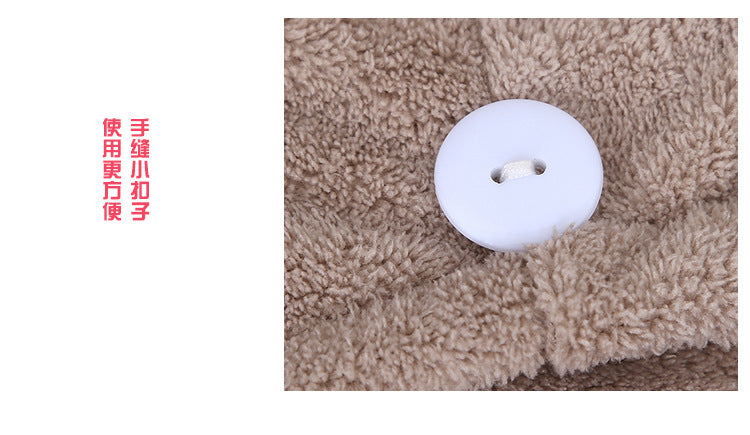 Microfiber Quick Dry Hair Cap