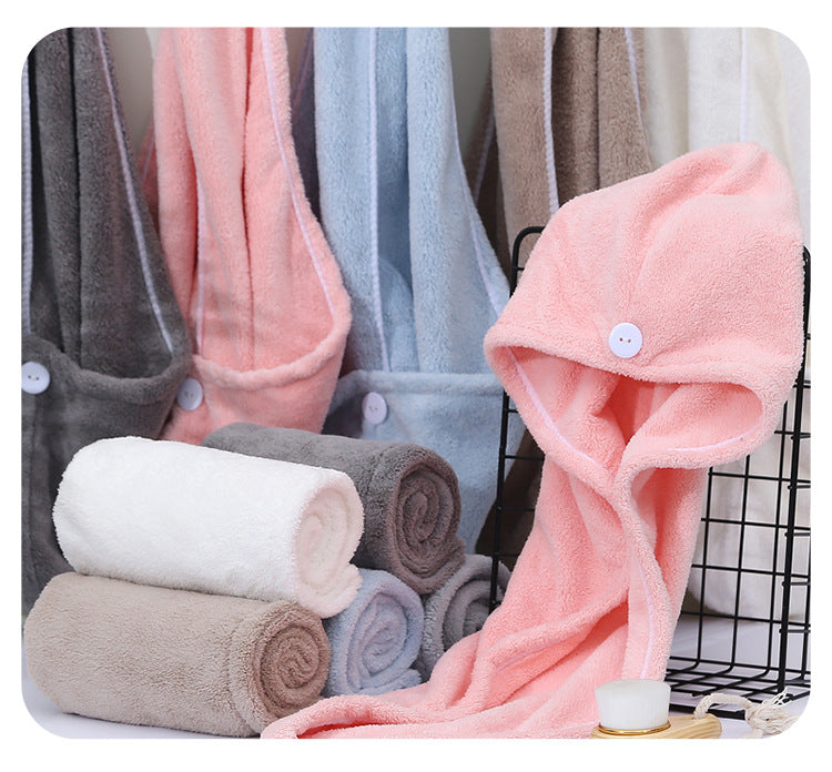 Microfiber Quick Dry Hair Cap