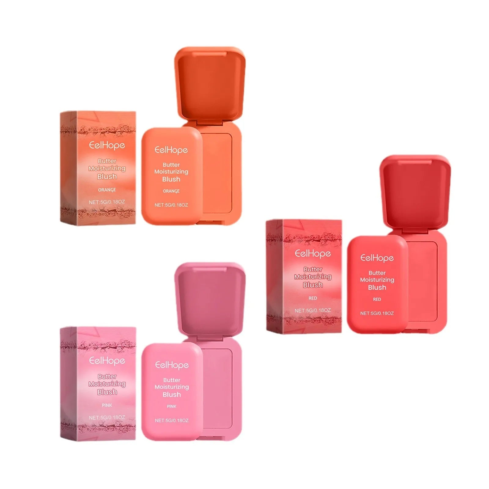 Eelhope Butter Blush Cream – Long Lasting Matte Cheek Tint