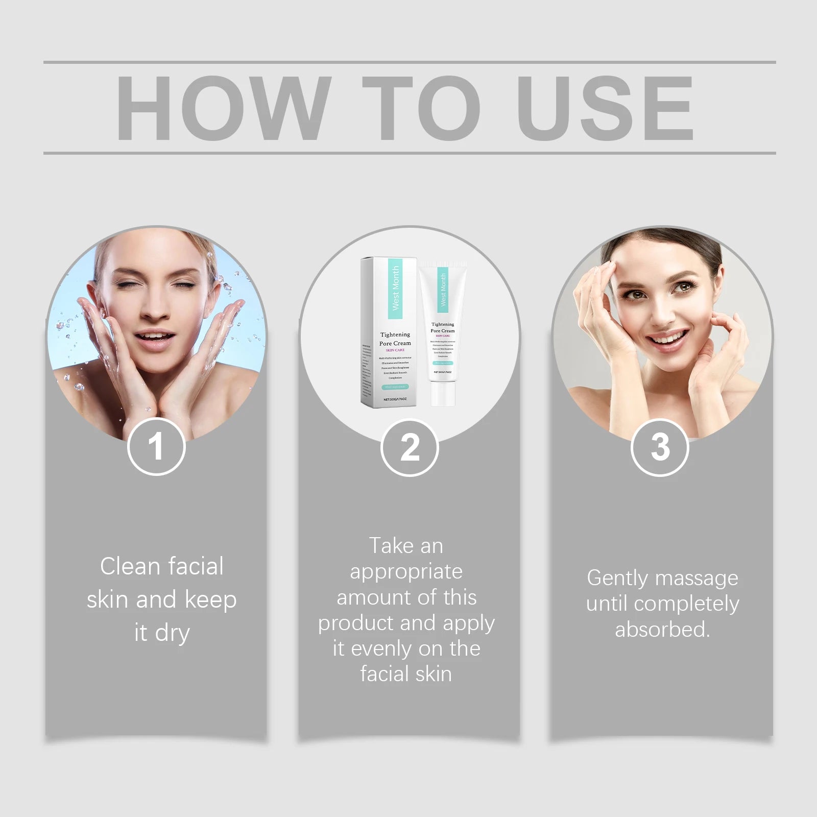 West&Month 50g Pore Tightening Face Cream