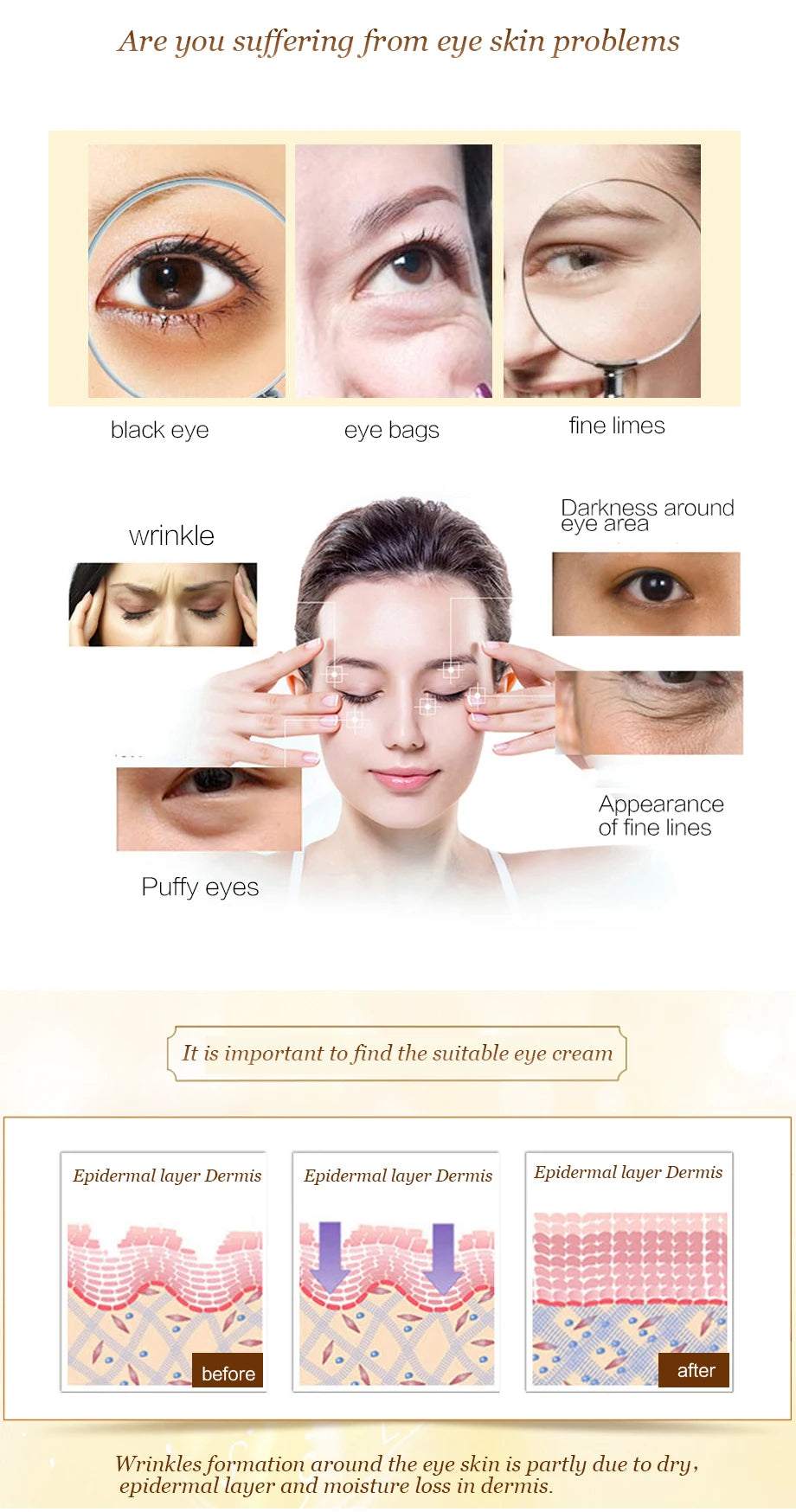 Gold Collagen Eye Masks