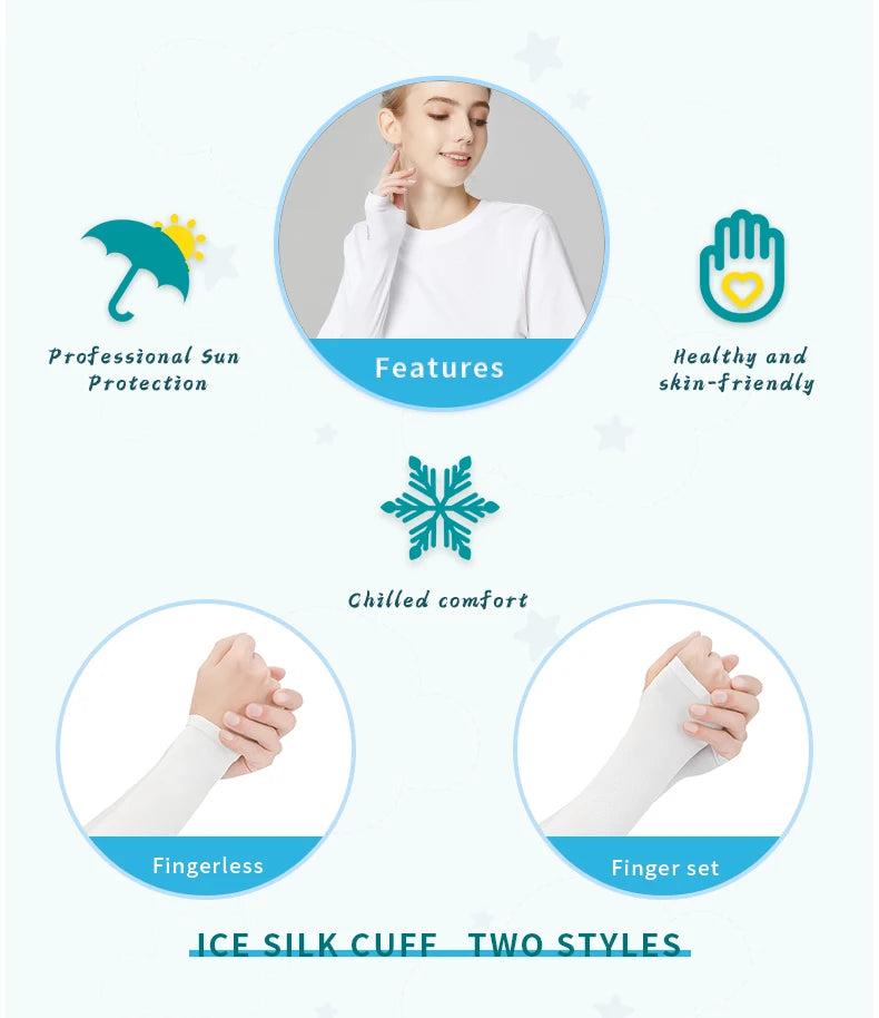 Cycling UV Protection Arm Sleeves