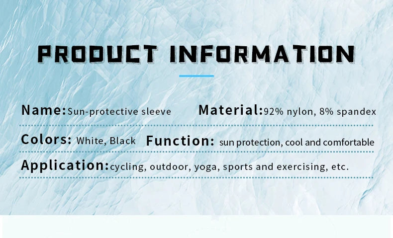 Cycling UV Protection Arm Sleeves