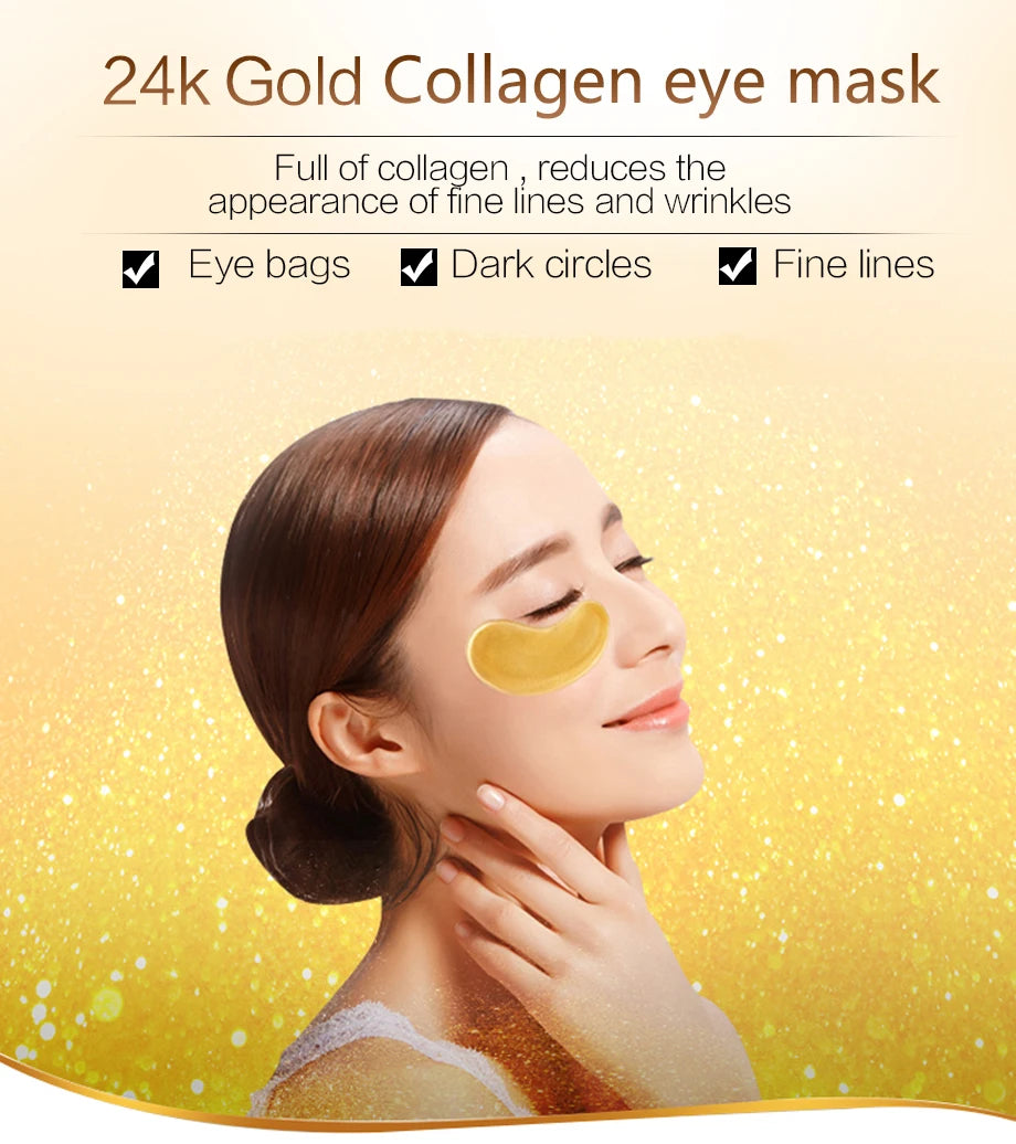 Gold Collagen Eye Masks