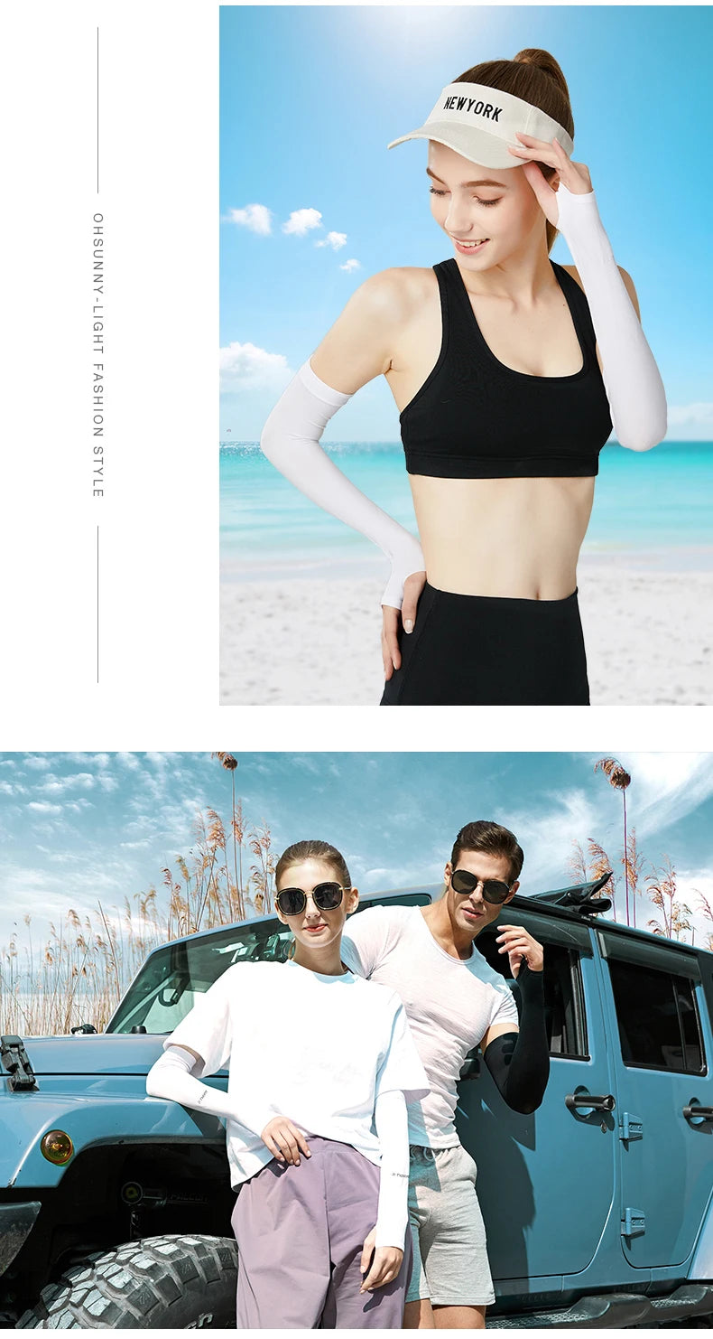 Cycling UV Protection Arm Sleeves