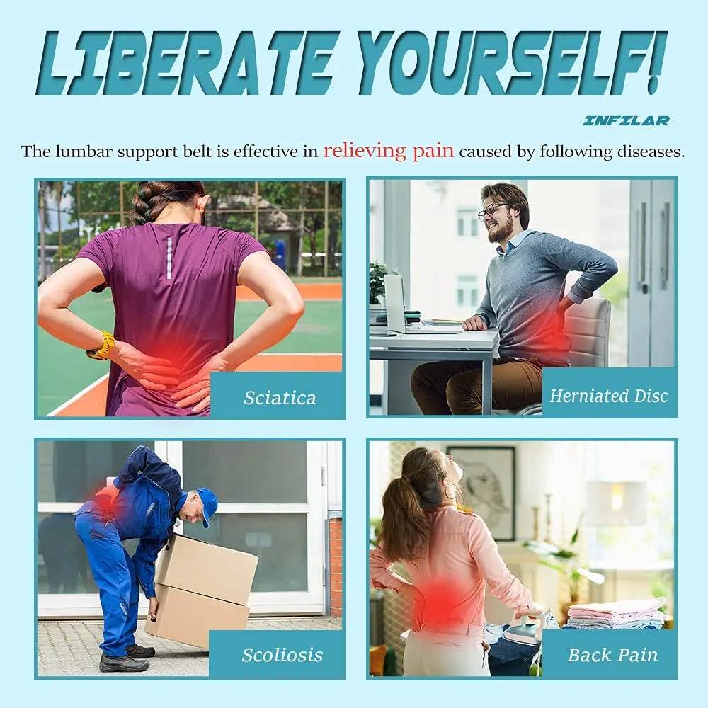 Lumbar Support Waist Belt
