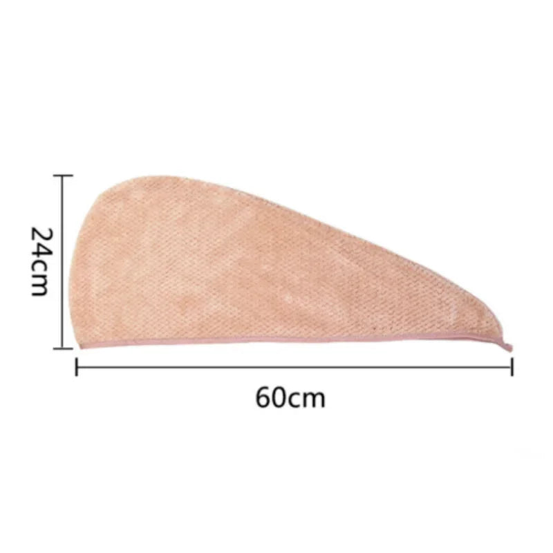 Microfiber Quick Dry Hair Cap