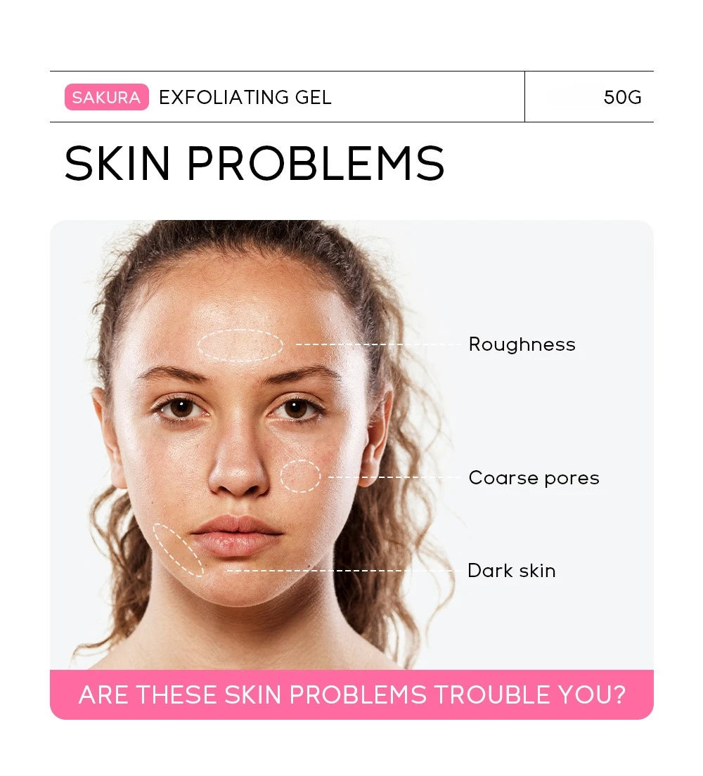 Sakura Exfoliating Peeling Gel