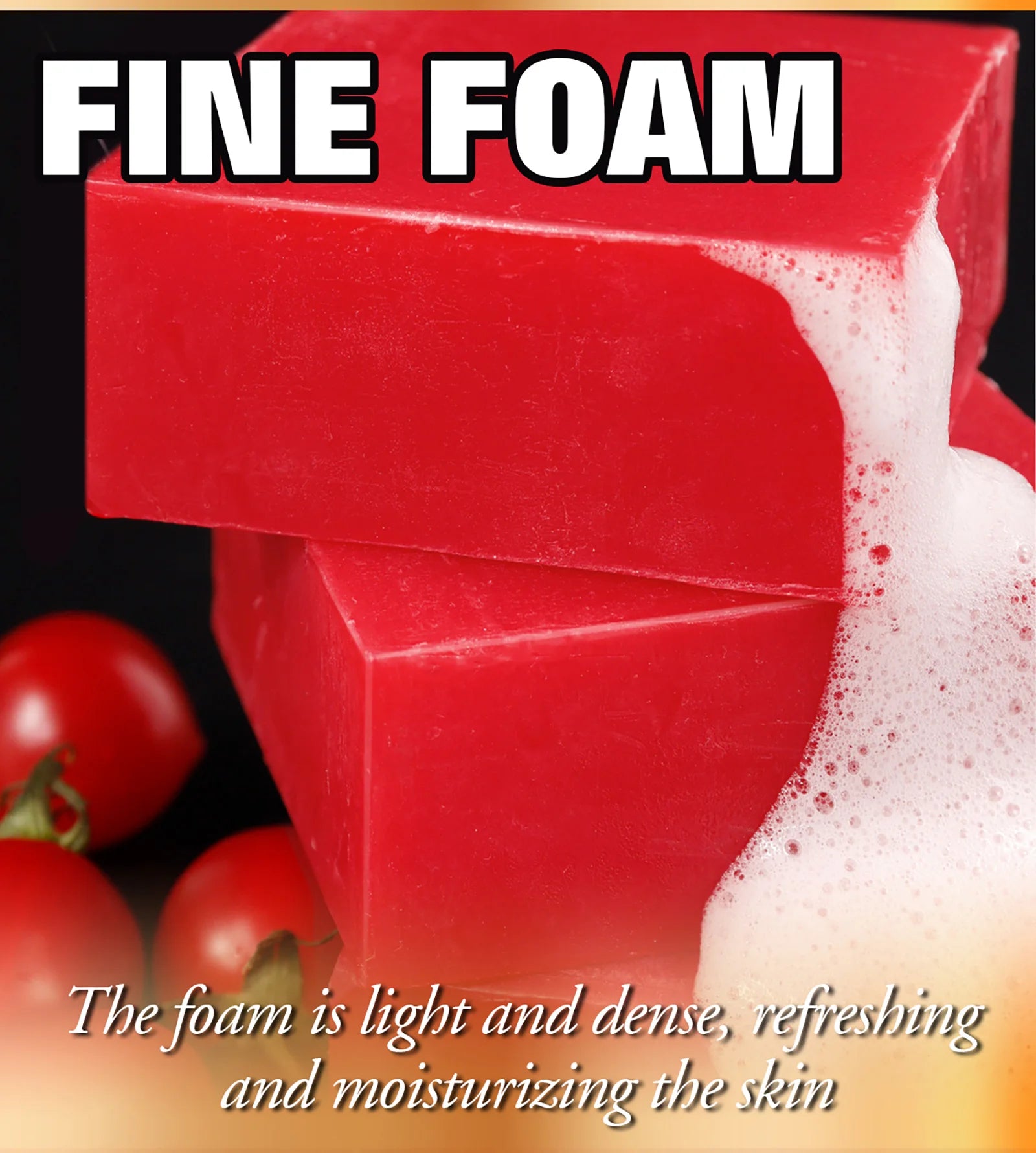 LKIAE Tomato Handmade Natural Soap Bar – Face & Body