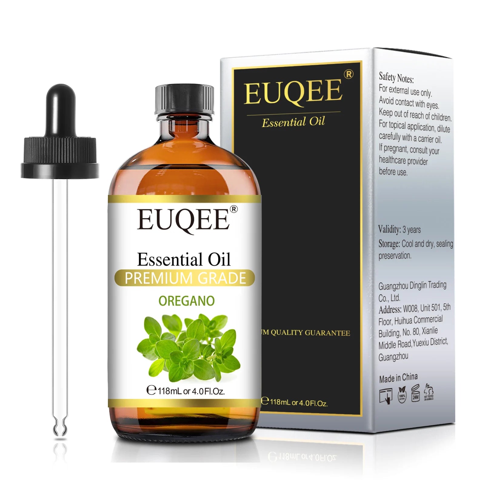 EUQEE 4oz Essential Oils for Aromatherapy