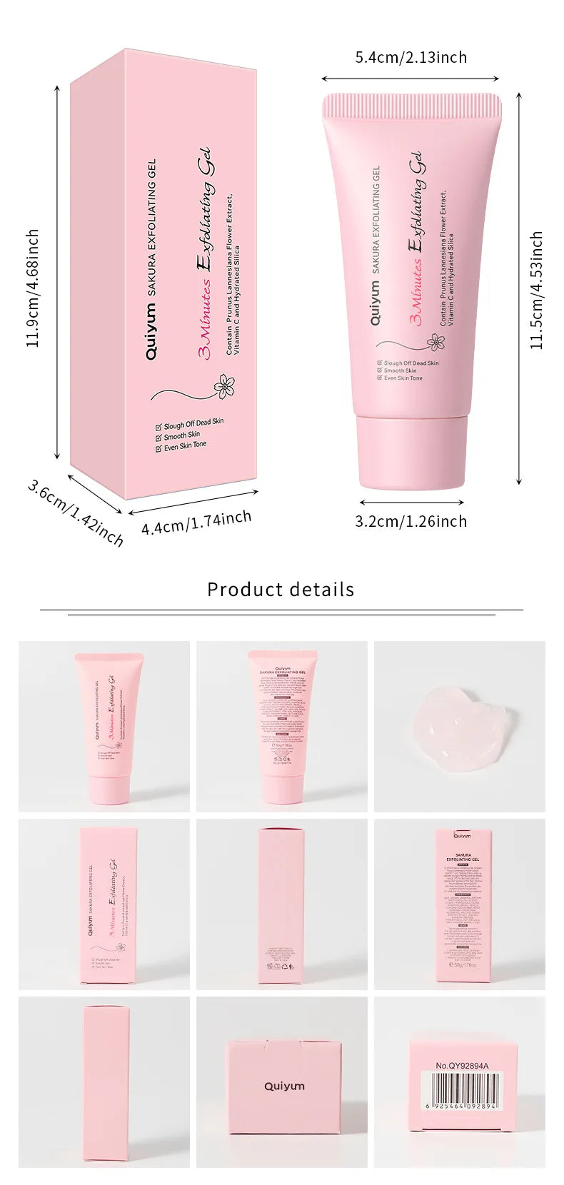 Sakura Exfoliating Peeling Gel