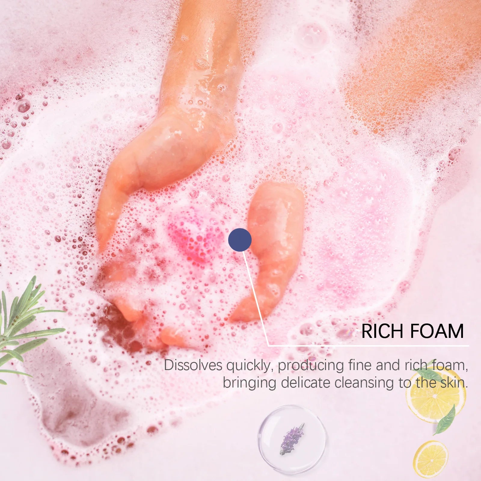 Christmas Bath Salt Balls – Spa Bubble Bath Bombs