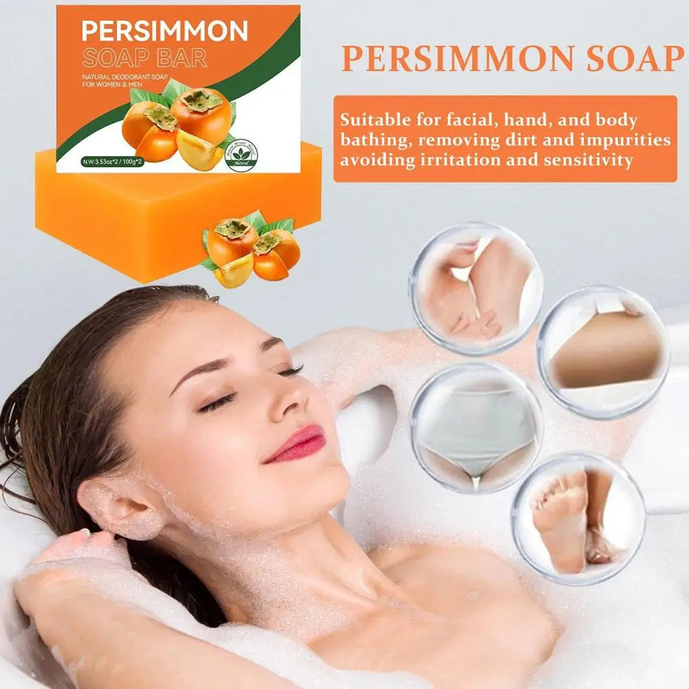 Natural Persimmon Face & Body Soap