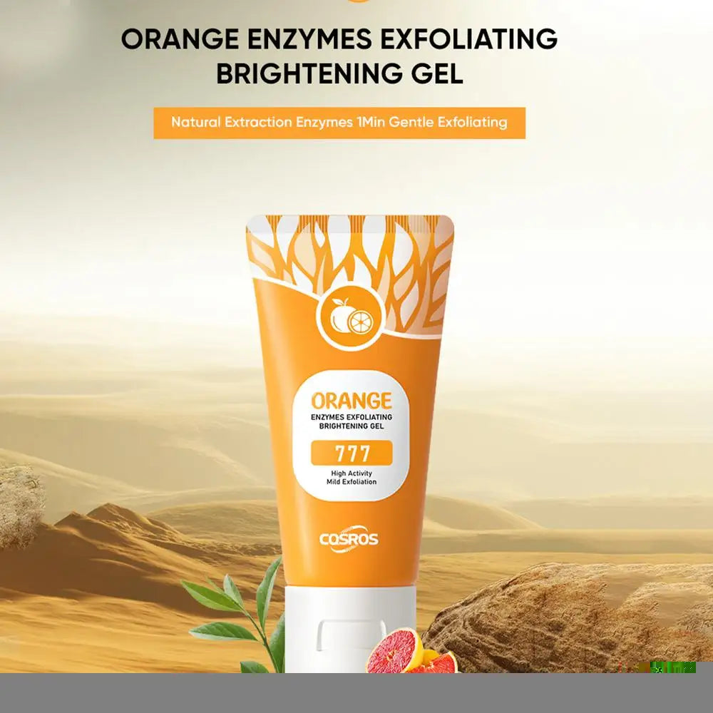 50g Orange Exfoliating Gel – Facial & Body Scrub