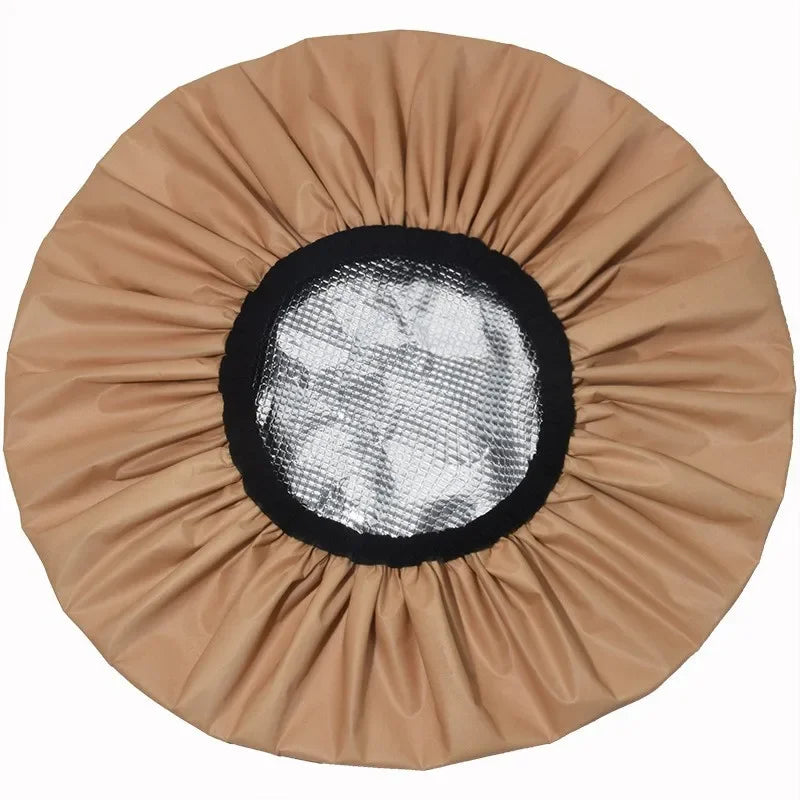 Self-Heating Hair Mask Cap – Tin Foil Steam Cap