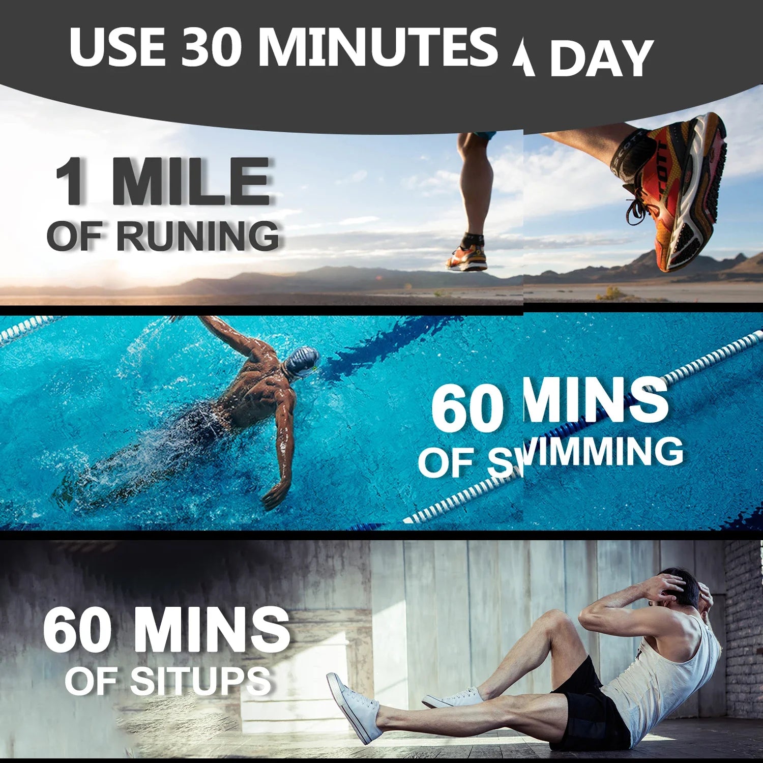 EMS Abdominal Muscle Trainer Belt with Remote Control