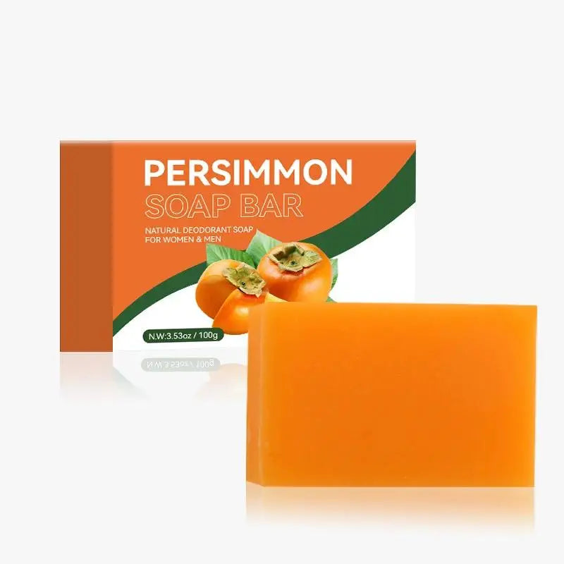 Natural Persimmon Extract Soap Bar – Face & Body