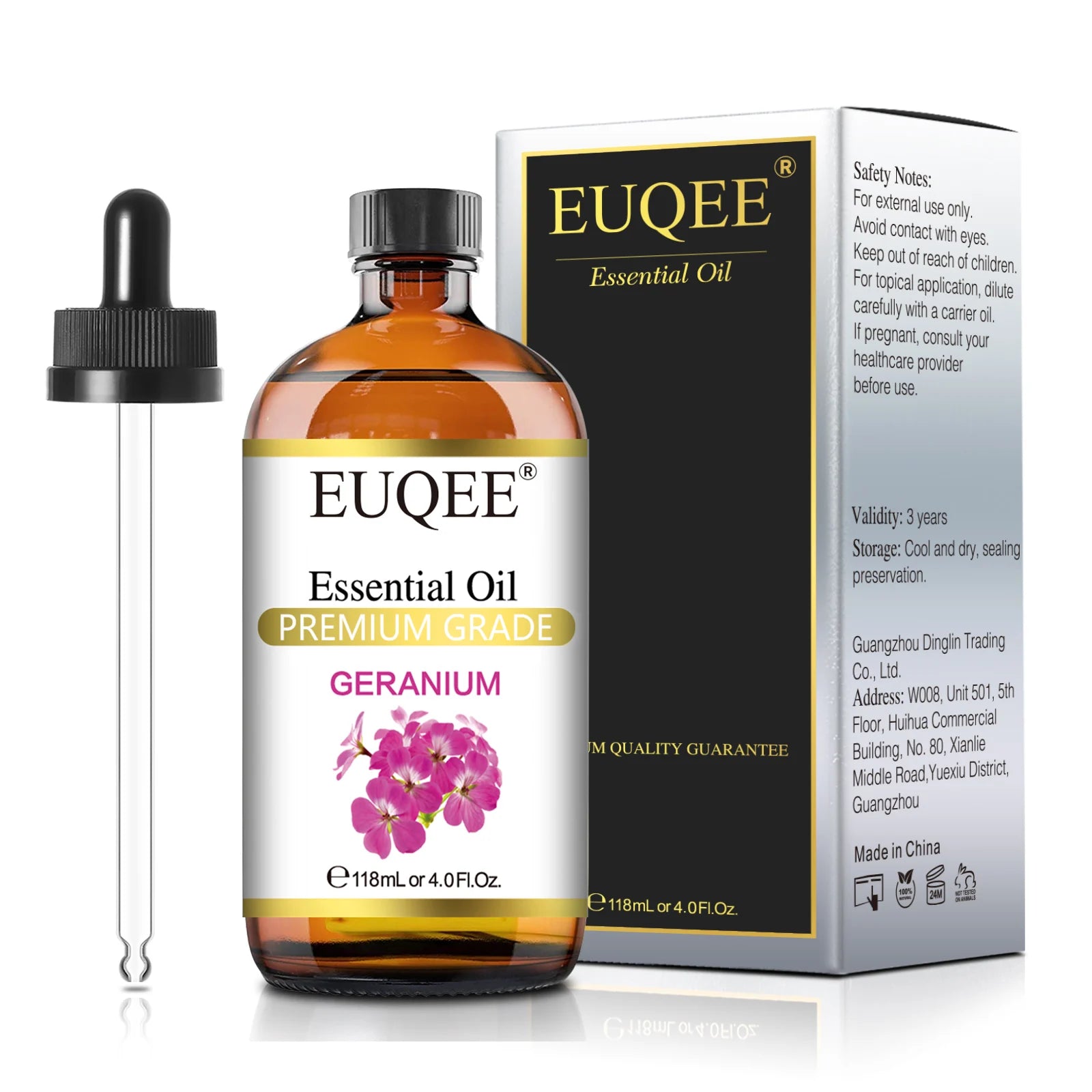 EUQEE 4oz Essential Oils for Aromatherapy