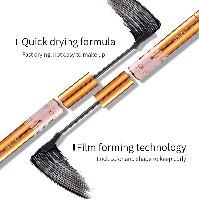 Waterproof Black Mascara – Thick, Curly & Long-Lasting