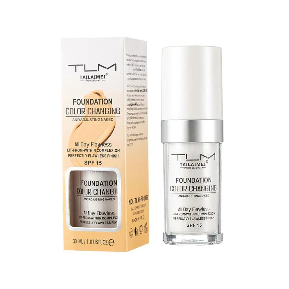 Color Changing Liquid Foundation – BB Cream with SPF15
