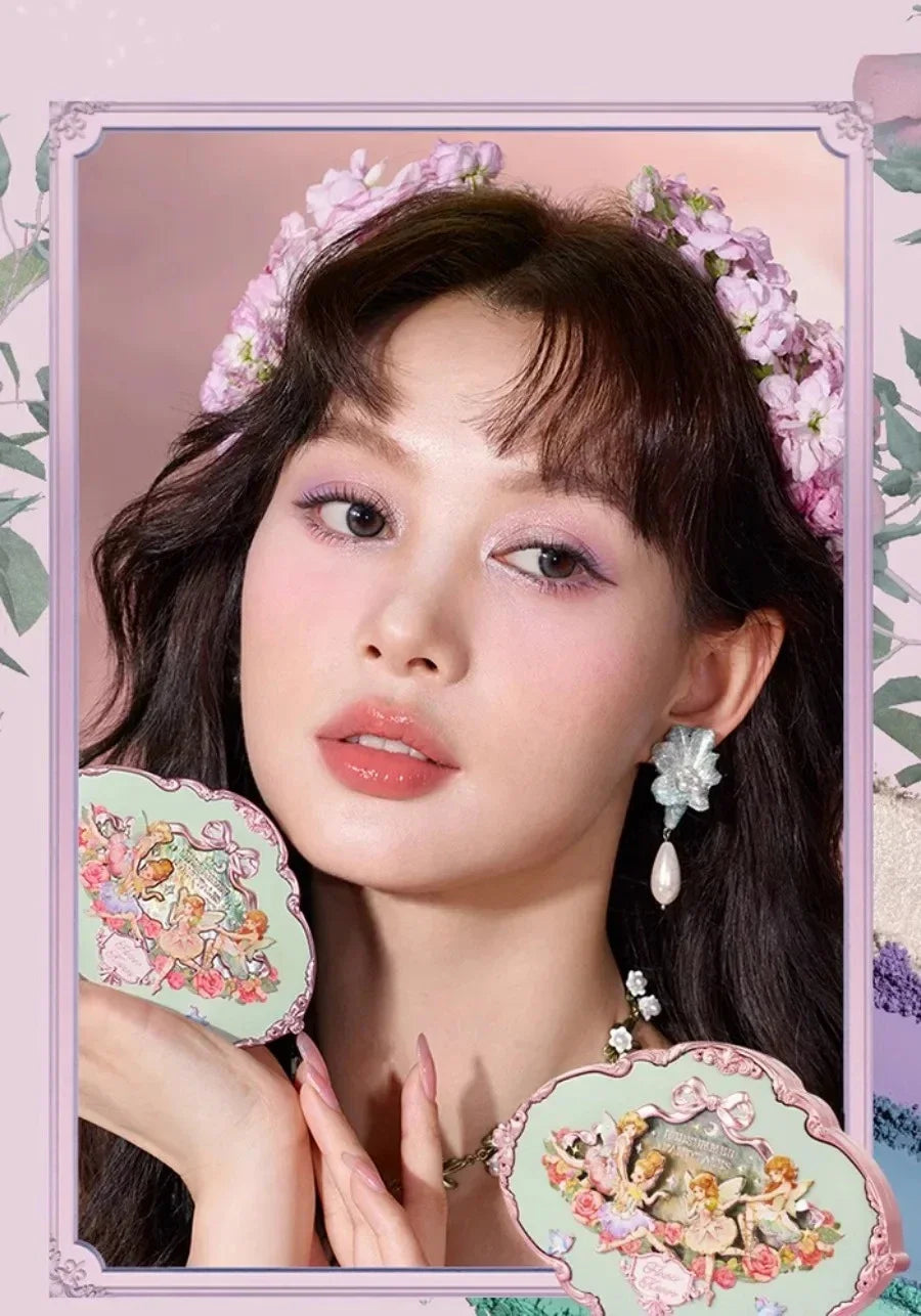 Flower Knows Black Swan Ballet Eyeshadow Palette – 6 Colors