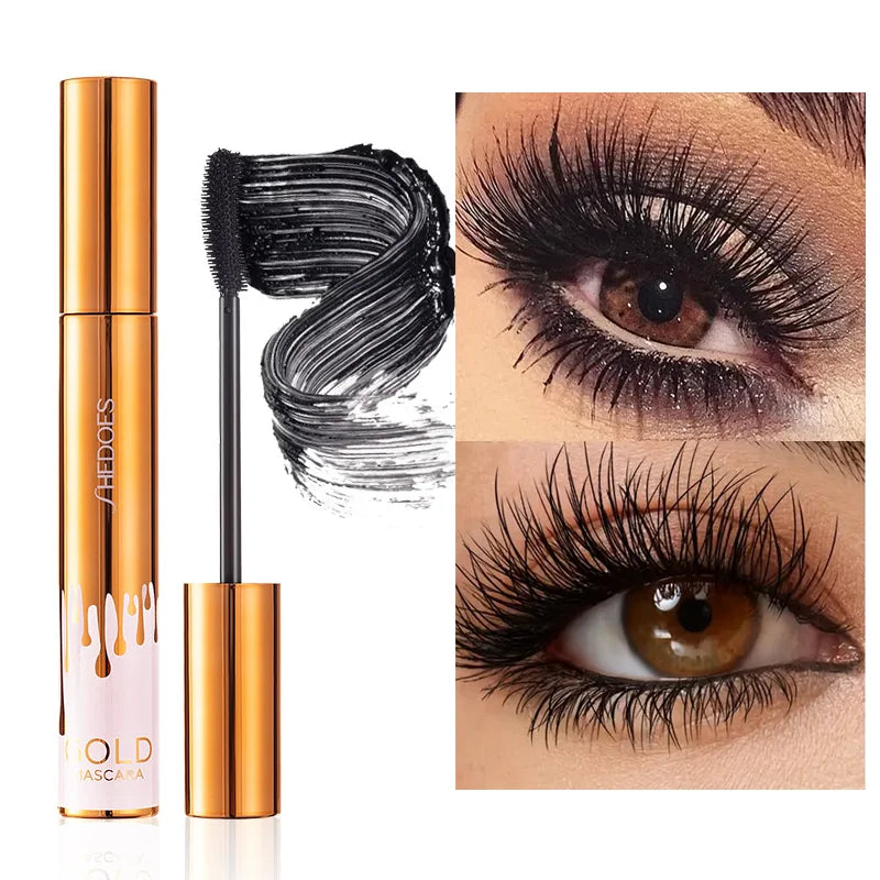 Waterproof Black Mascara – Thick, Curly & Long-Lasting
