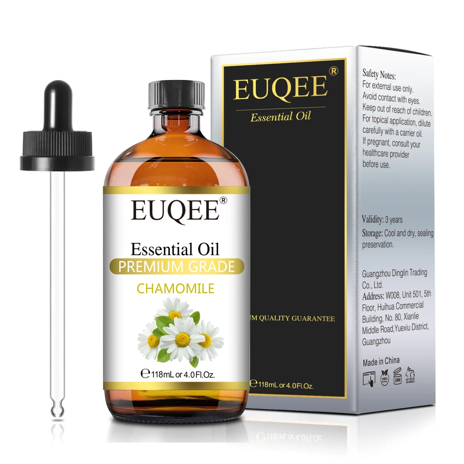 EUQEE 4oz Essential Oils for Aromatherapy