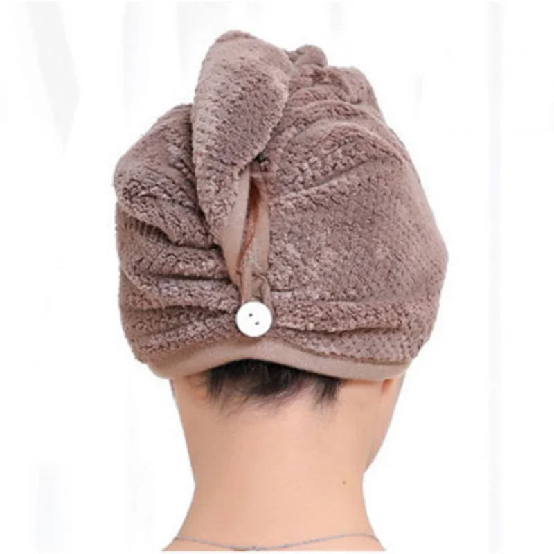 Microfiber Quick Dry Hair Cap