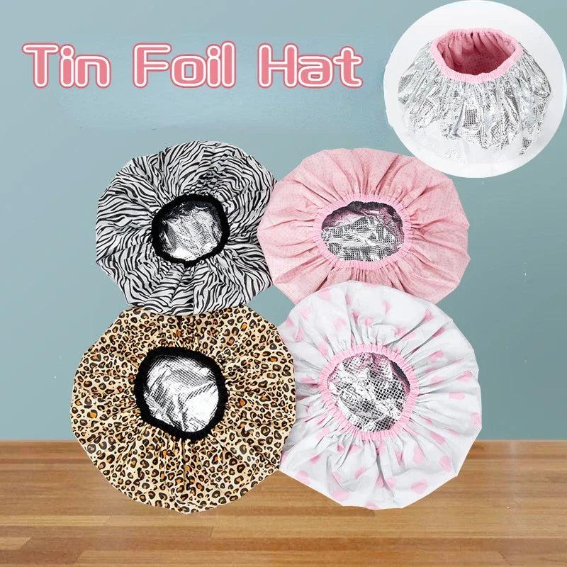 Self-Heating Hair Mask Cap – Tin Foil Steam Cap