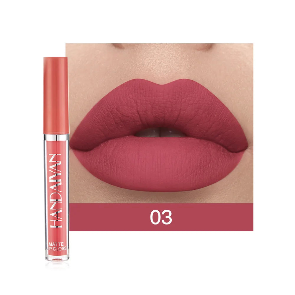HANDAIYAN 6PCS Matte Lipstick Set – Long Lasting Waterproof