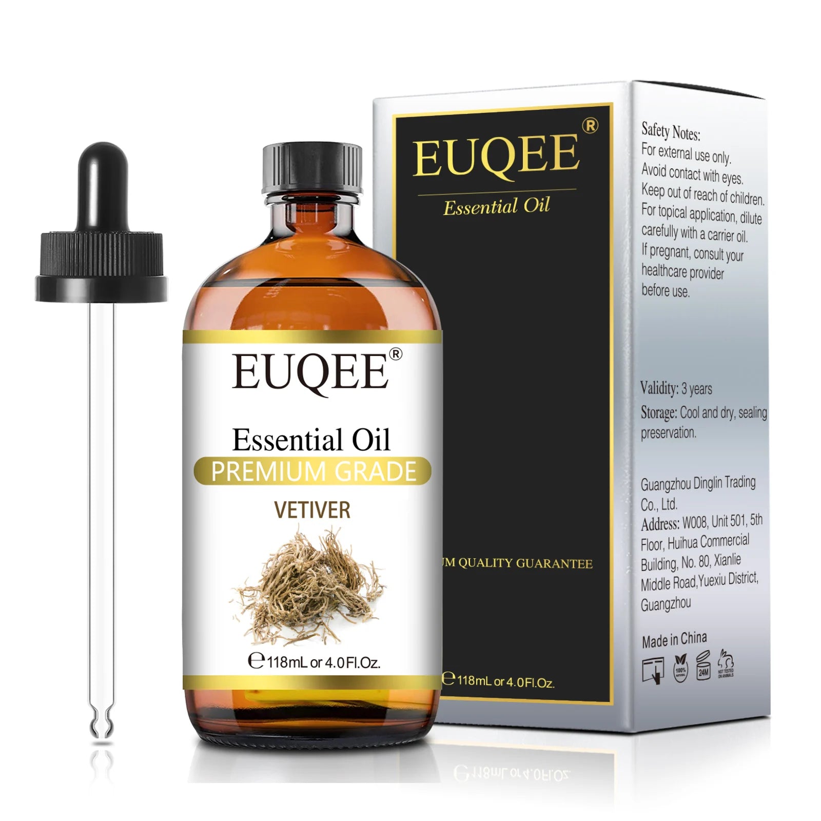 EUQEE 4oz Essential Oils for Aromatherapy