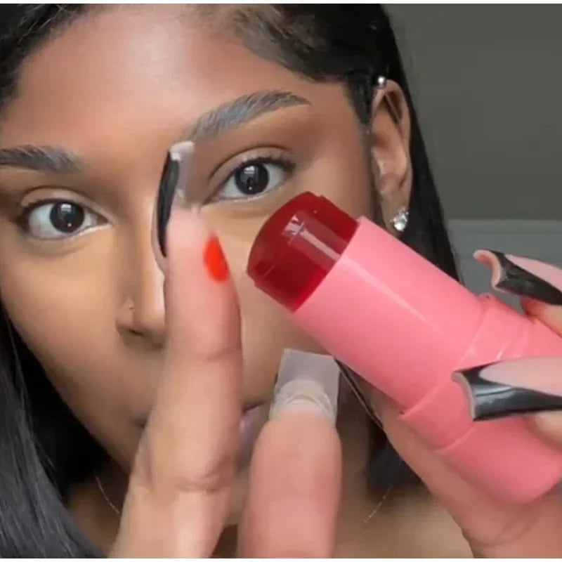 3-in-1 Milk Jelly Tint – Blusher, Lipstick & Contour Stick