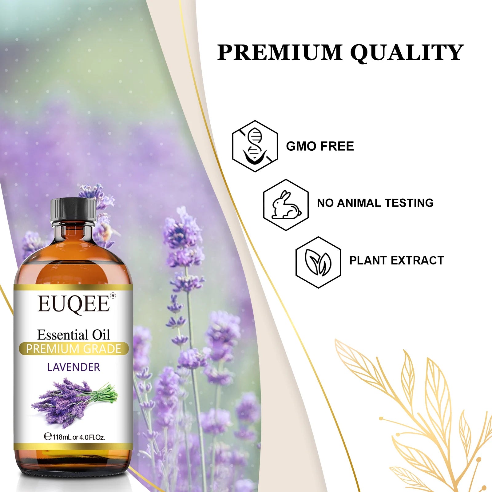EUQEE 4oz Essential Oils for Aromatherapy