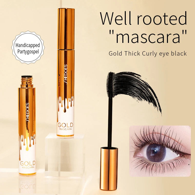 Waterproof Black Mascara – Thick, Curly & Long-Lasting