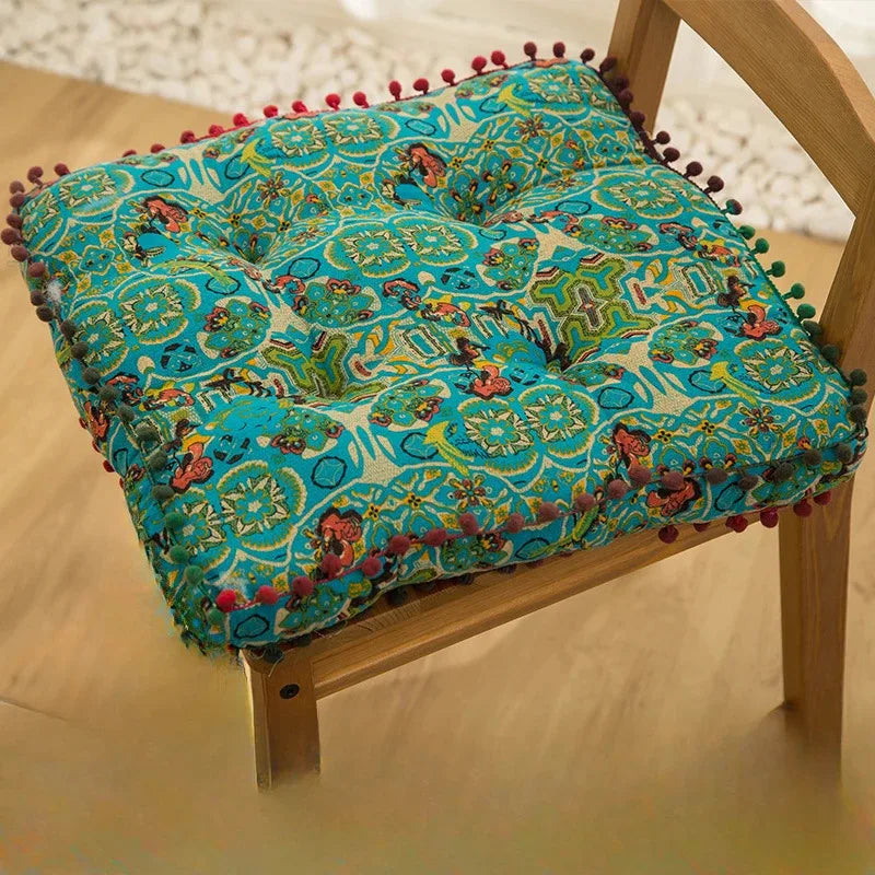 Bohemian Ethnic Floor Cushion