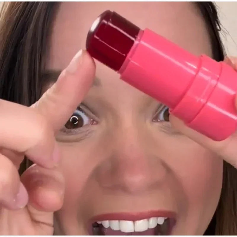 3-in-1 Milk Jelly Tint – Blusher, Lipstick & Contour Stick