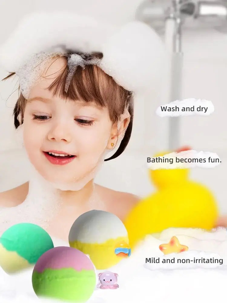 Kids Bath Bombs with Surprise Inside – 24 Pack Gift Set