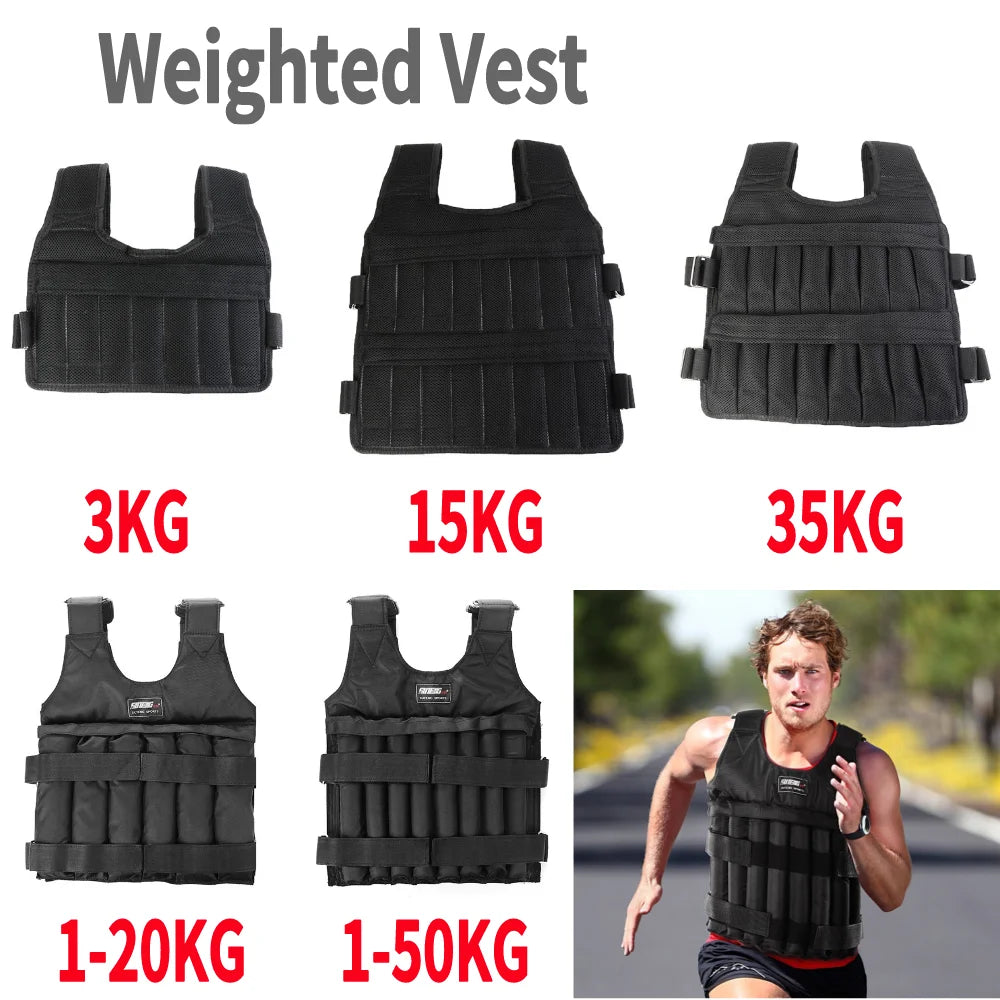 Adjustable Weight Training Vest