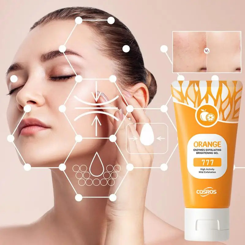 50g Orange Exfoliating Gel – Facial & Body Scrub