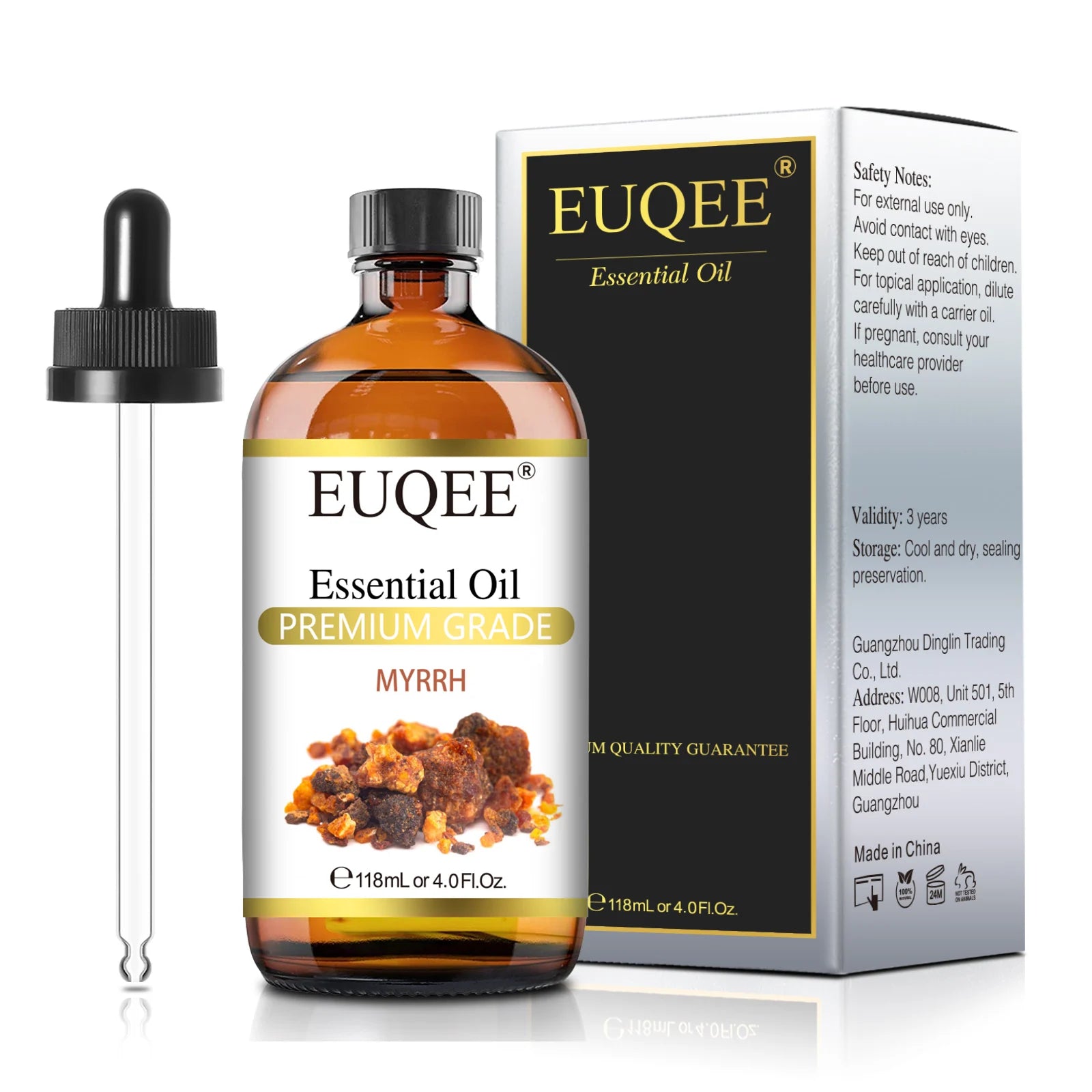 EUQEE 4oz Essential Oils for Aromatherapy