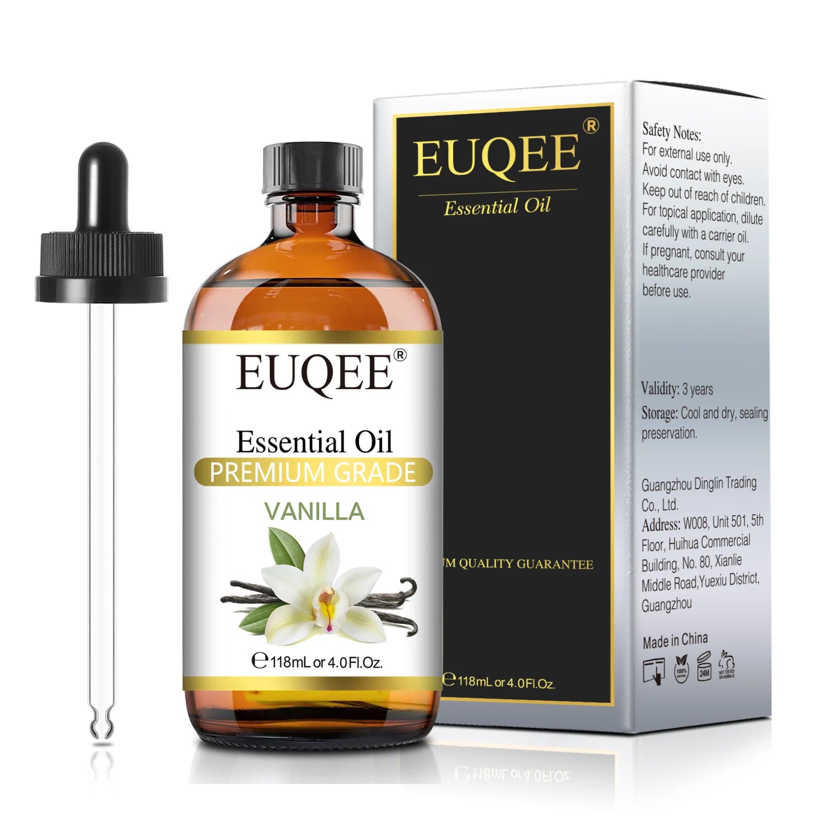 EUQEE 4oz Essential Oils for Aromatherapy