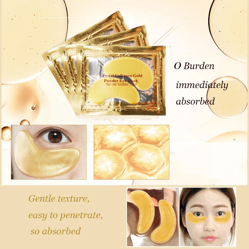 Gold Collagen Eye Masks