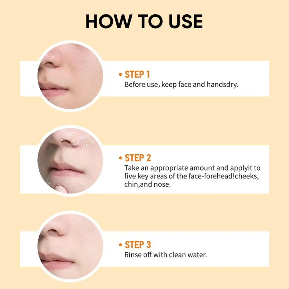 50g Orange Exfoliating Gel – Facial & Body Scrub