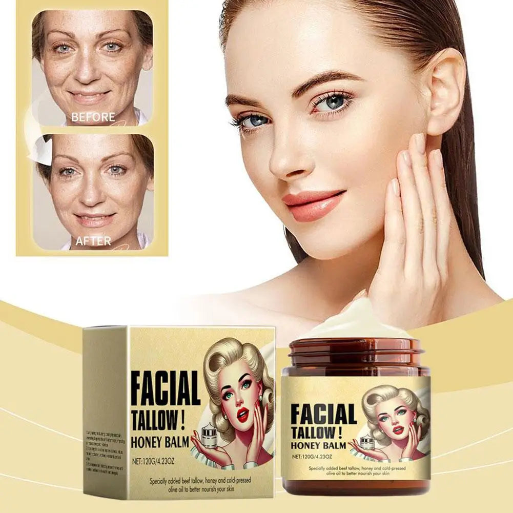 120g Whipped Beef Tallow & Honey Balm