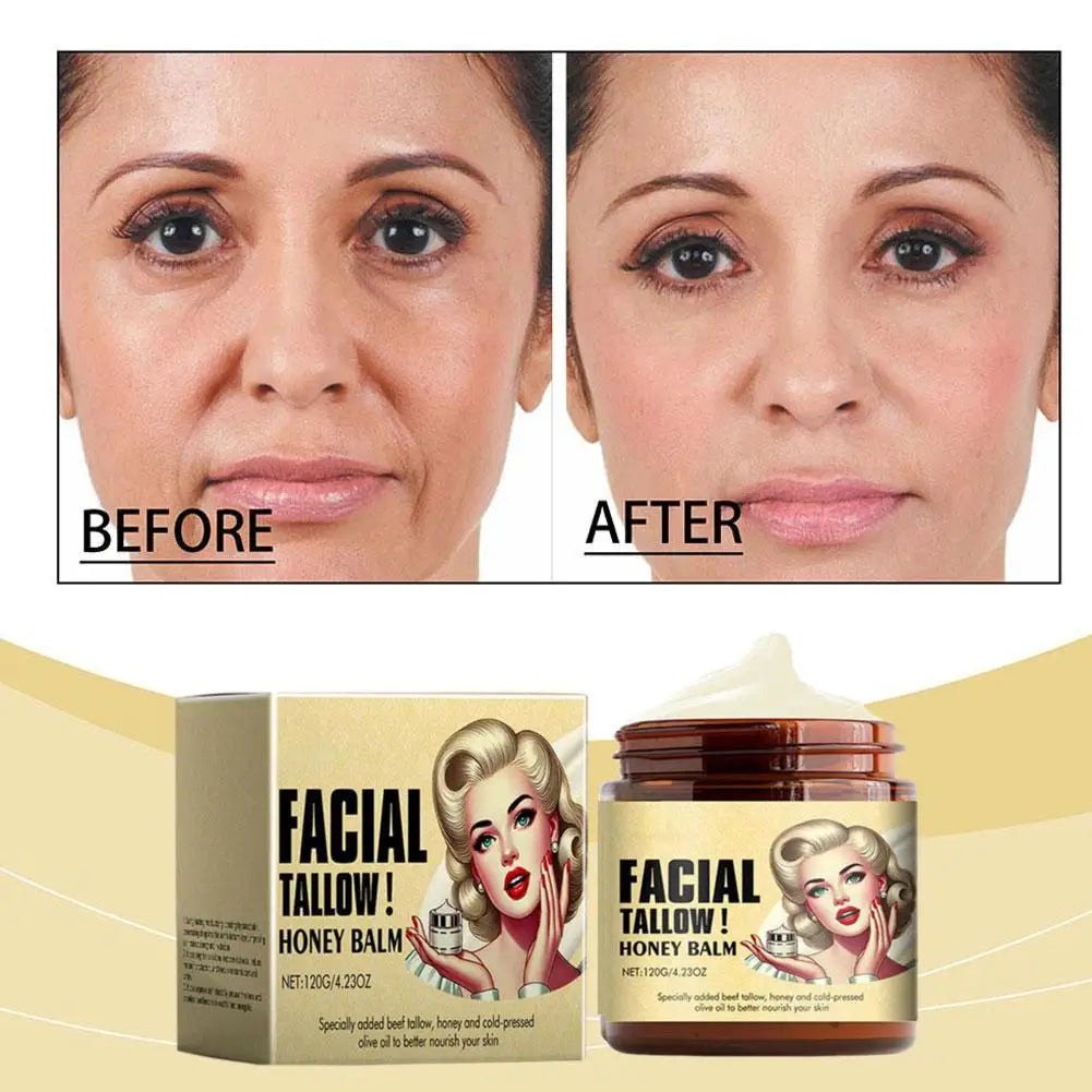 120g Whipped Beef Tallow & Honey Balm