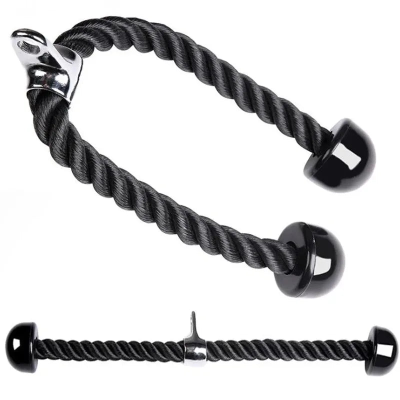 Triceps Rope Pull Down Cable Attachment – Gym Accessory