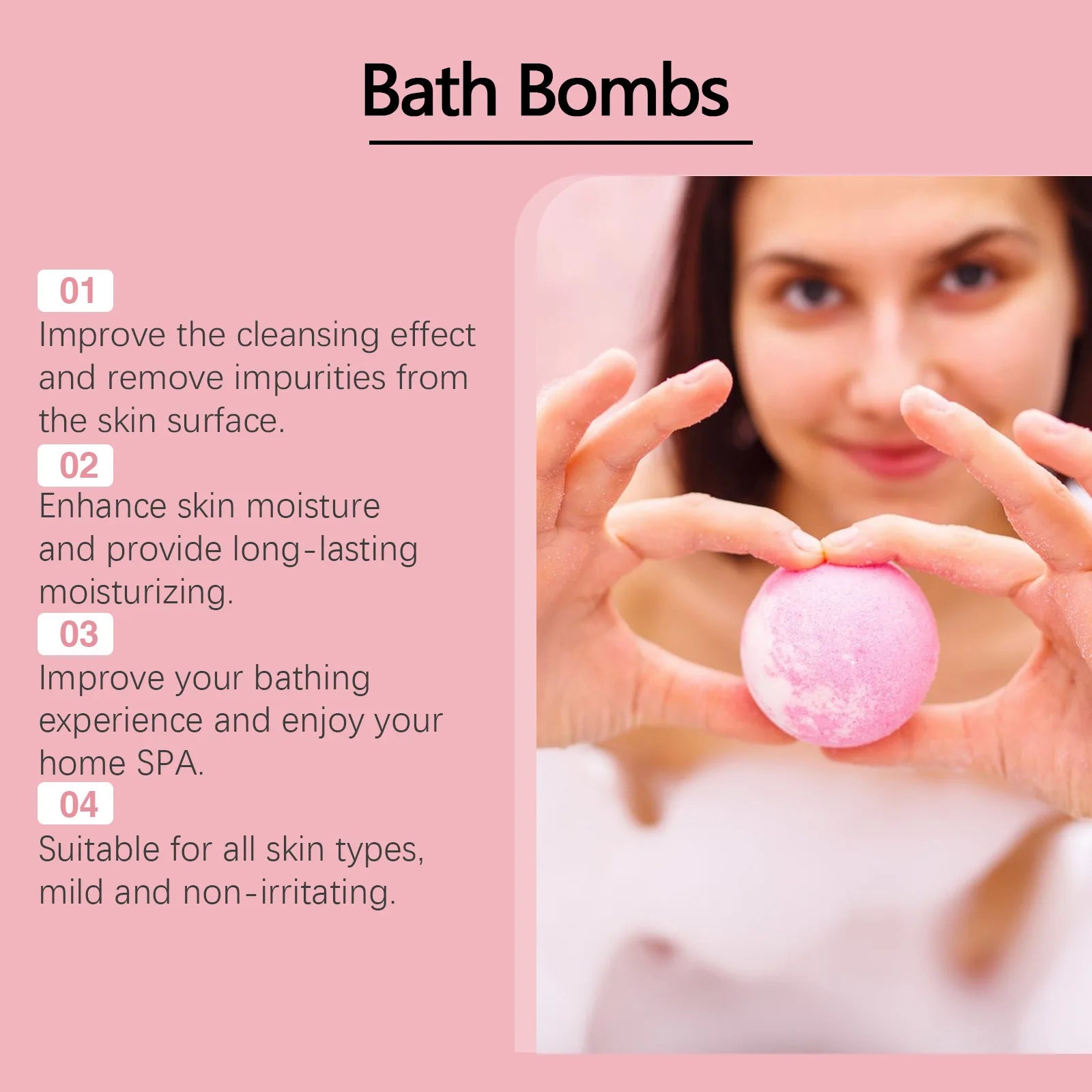 Christmas Bath Salt Balls – Spa Bubble Bath Bombs
