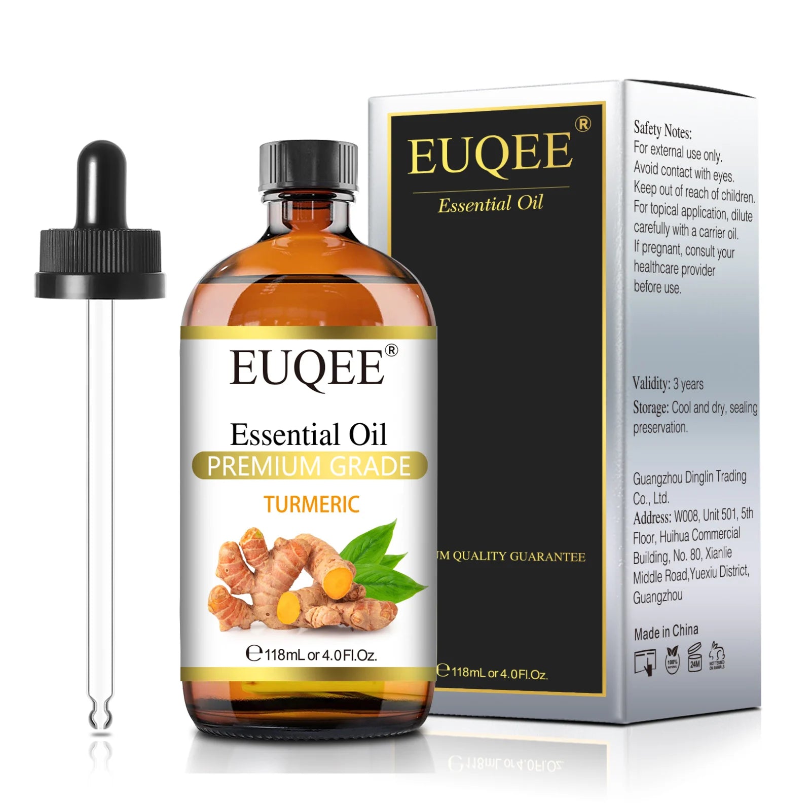 EUQEE 4oz Essential Oils for Aromatherapy