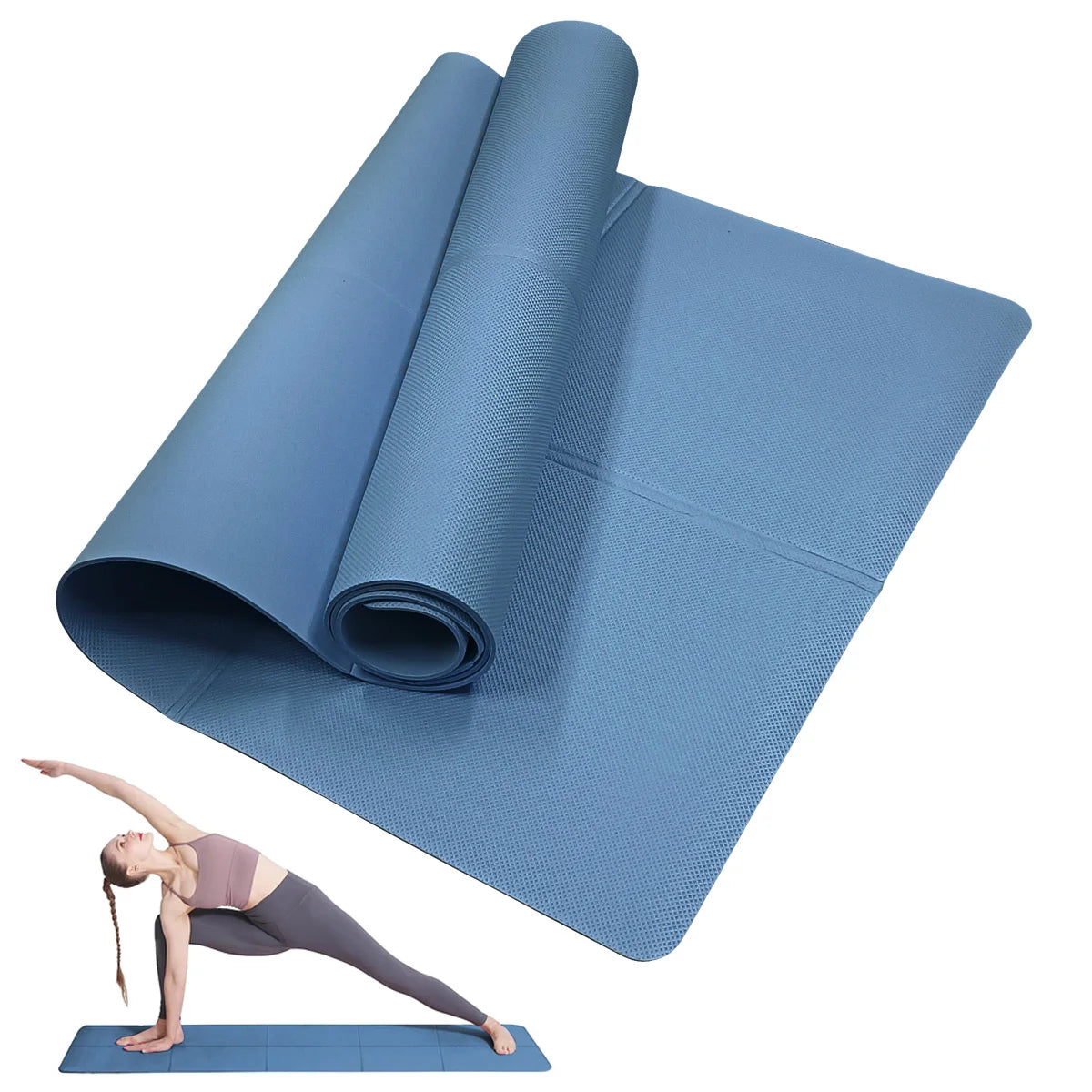 4mm EVA Anti-Slip Yoga & Fitness Mat